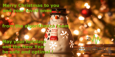 Christmas snowman en